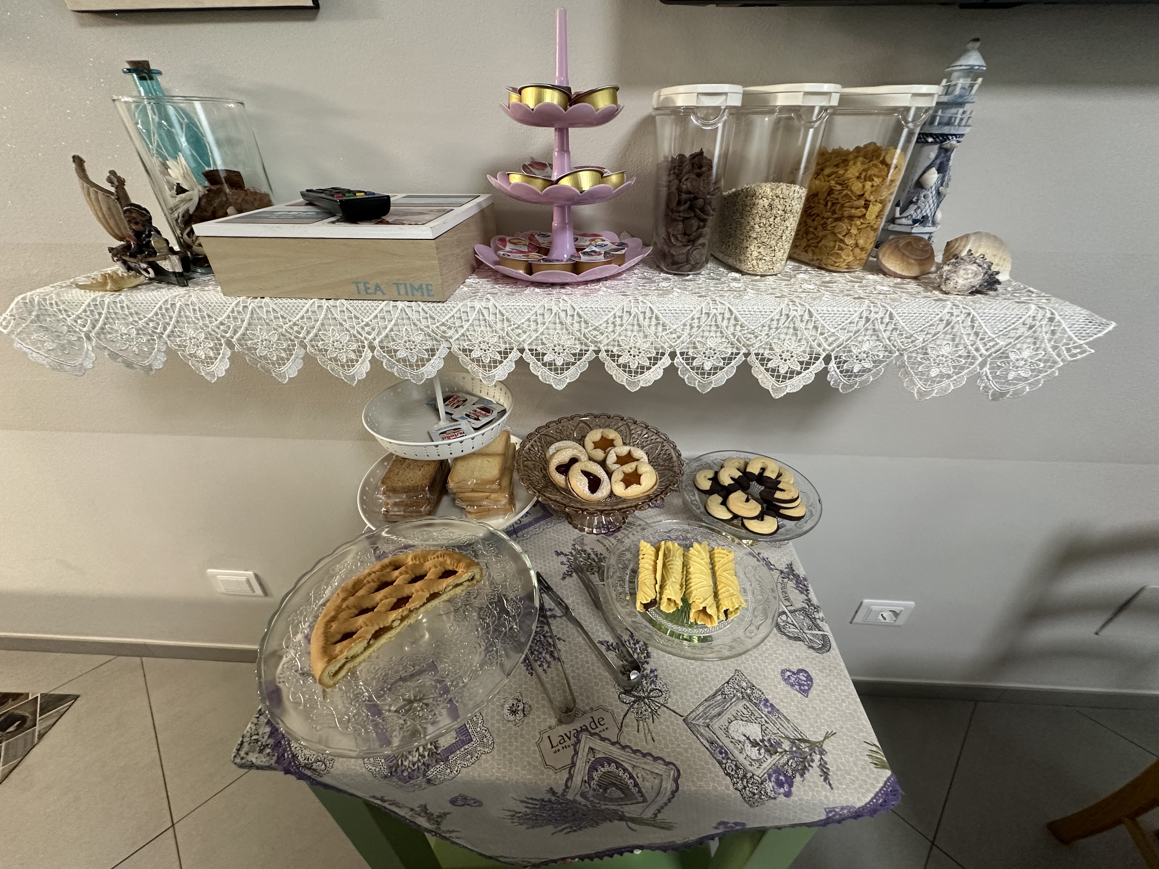 Sala colazione B&B